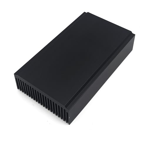 Aluminum Large Heatsink 4.72''x2.72''x1.06'' inch /120x69x27mm Heat Sink Cooling Black Oxide Radiator 22 Fin 120mm for Computer LED Chip Power Charger Router Amplifier