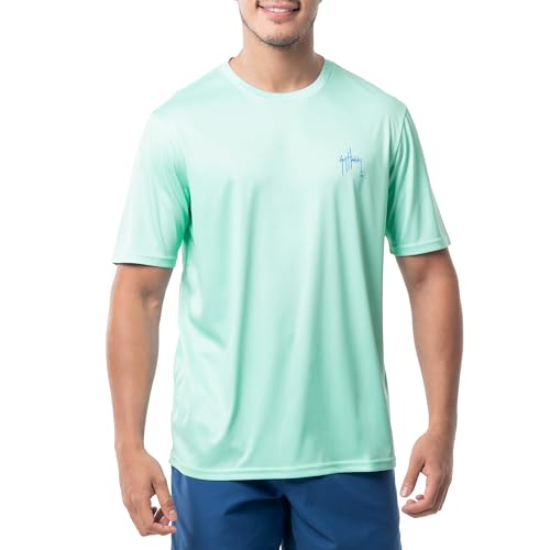 Guy Harvey Men's Short Sleeve Performance T-Shirt with UPF 30+ Sun Protection2