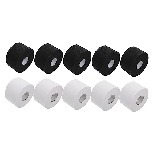 Didiseaon Hair Wrapping Paper 10 Rolls Neck Strip Barber Paper Neck Skin-friendly Professional Hair Salon Supplies