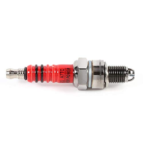 Image of Keenso Single Electrode Spark Plug for GY6, High Performance Spark Plug for Scooter ATV Quads GY6 50cc 110cc 125cc 150cc