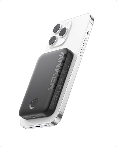 Anker Power Bank para Magsafe 321, Bateria Externa inalambrica de...
