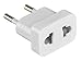 Electraline 70046 Adattatore da Viaggio, Bianco