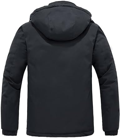 Skieer Men's Waterproof Ski Jacket Warm Winter Snow Coat Mountain Snowboarding Jackets Hooded Windproof Sports Coats