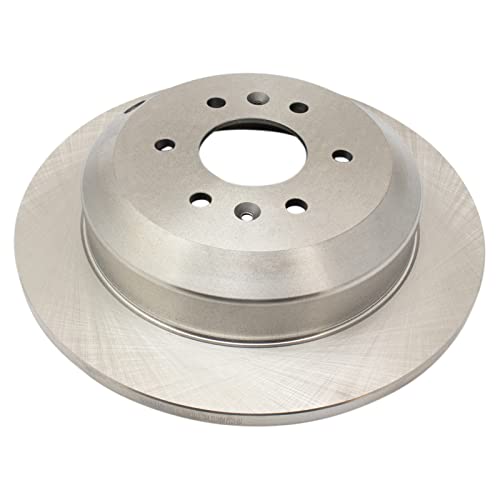 Image of TRQ Rear Brake Pad and Rotor Set Ceramic