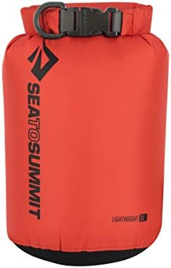 Sea to Summit Lightweight Dry Sack, All-Purpose Dry Bag, 2 Liter, Red