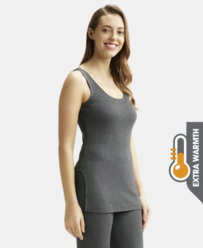 Jockey Women's Super Combed Cotton Rich Thermal Tank Top with StayWarm Technology