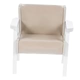 Facile à : tons miniature en similicuir complètent n'importe quel décor, ce qui en fait un polyvalent à votre collection, chaises miniatures pour maison de poupée, modèle de mini -chaise
