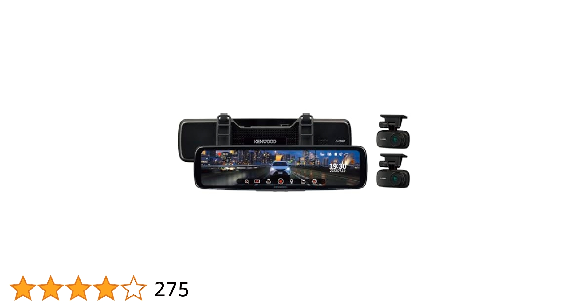 KENWOOD デジタルルームミラー DRV-EM4700 車載電源ケーブル 楽天市場】KENWOOD デジタルルームミラー型 ドライブレコーダー