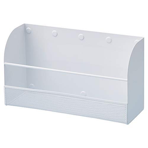 リヒトラブ マグネットラック L ヨコ型 白 A7452-0