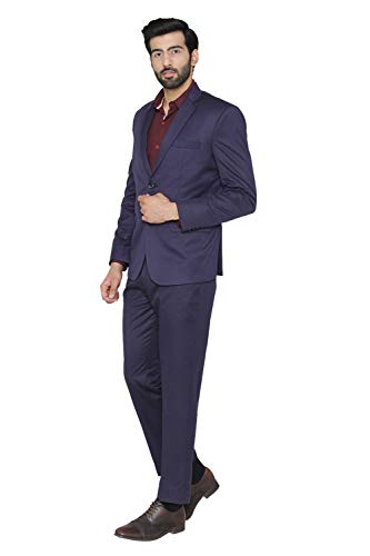 Image of WINTAGE Men's Polyester Cotton and Evening 2 Pc Suit