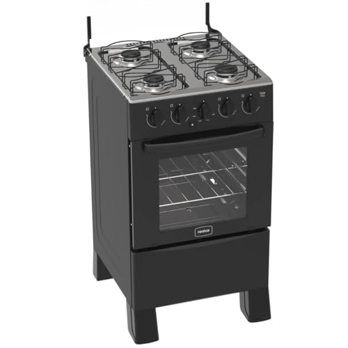 Fogão Ares Plus 4 bocas Preto