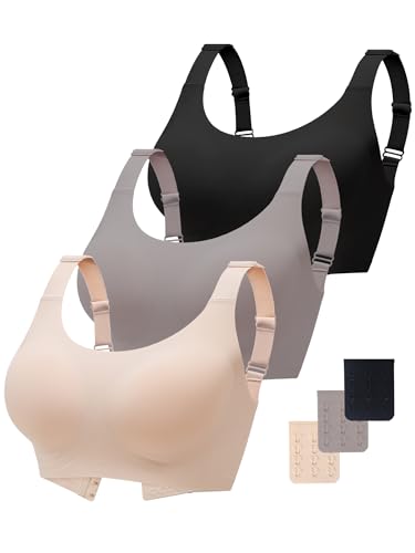 Image of Gailife Womens Wireless Push Up Bras for Women No Underwire Seamless Full Coverage Supportive T Shirt Everyday Bras