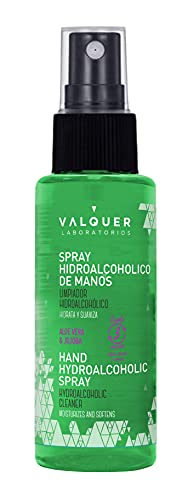 Gel Higienizante Válquer Spray Higienizante De Manos, Limpiador Hidroalcohólico. Desinfección Manos 100 Ml