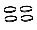 4 Pack Vacuum Cleaner Belt Replacement for Hoover 38528027 38528-027