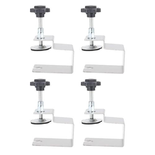 4Pcs Drawer Fixing Long Curved Bow Structure Woodworking Front Panel Installation Clamp Stainless Steel Aid Jig Tool