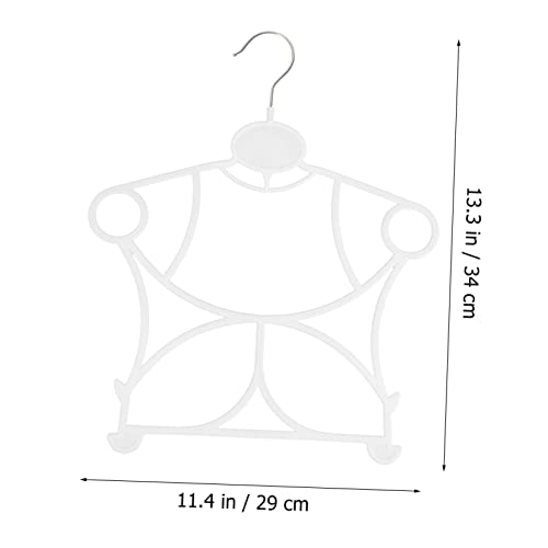 Hangers 10Pcs 'S One-Piece Hanger Newborn Hangers Skirt Hangers Suits Trousers Hangers Extendable Hangers Clothes Hanger Small Hangers Clothes Hangers White Hangers #TOP2