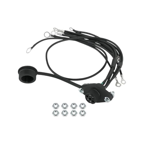 5-Wire Truck Winches Hand Remote Control Socket Push-in Plug Harness 39886