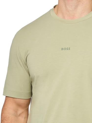 BOSS Men's Small Chest Logo Regular Fit Cotton T-Shirt3