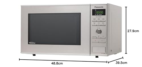 Panasonic Mikrowelle NN-SD27HSUPG mit Inverter-Technologie