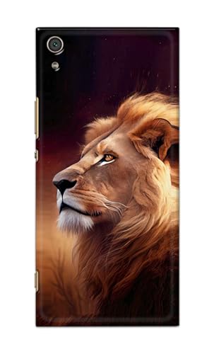 Image of Printed Hard Back Cover for Sony Xperia XA Ultra Back Cover (Lion Design -K1) -190724(DP)