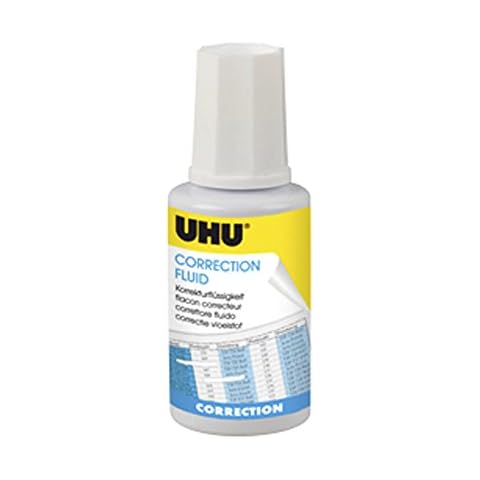 UHU 50450 Korrekturflssigkeit Correction Fluid, weiß, 20 ml Cover