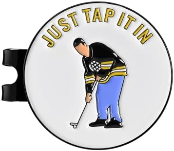 ZEETY Funny Golf Ball Marker with Magnetic Hat Clip – Golf Access...