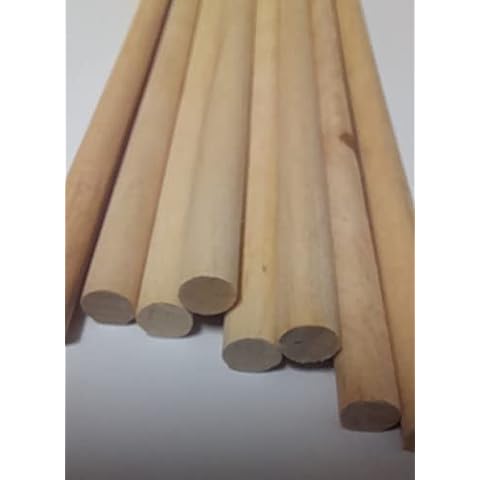9mm Dowel Approx 300mm Long 10 Lengths Per Pack Cover