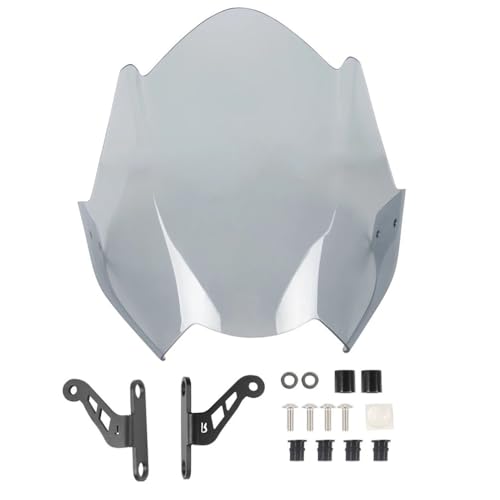 Déflecteur de vent moto Street Triple 765 anti-fatigue pour trajets haute vitesse