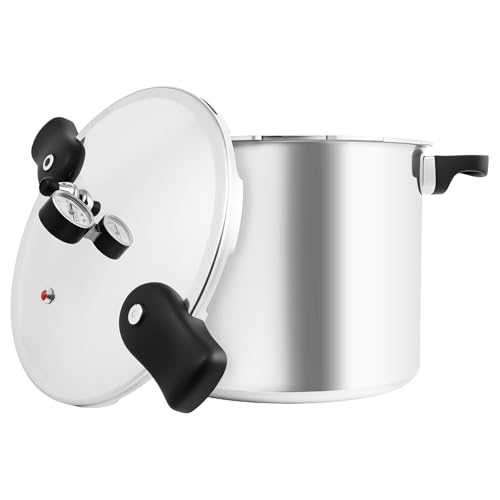 HUOMMGS 22L Schnellkochtopf 90Kpa Druckkochtopf Handsteuerung Dampfkochtopf Multifunktional Aluminium Dampfgarer Modern Schnellkochtöpfe mit Digitalmanometer für Wohnmobile und Rucksacktouren HUOMMGS 22L Schnellkochtopf 90Kpa Druckkochtopf Handsteuerung Dampfkochtopf Multifunktional Aluminium Dampfgarer Modern Schnellkochtöpfe mit Digitalmanometer für Wohnmobile und Rucksacktouren