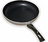 Espesor de 2.0mm, interior con antiadherente negro, exterior en granito gris, mango en color negro. Sarten tortilla patatas. Sarten antiadherente