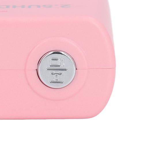 Câmera Infantil, Câmera de Estudante de Alta Definição 1080P para Fotografia para Meninas (Rosado)