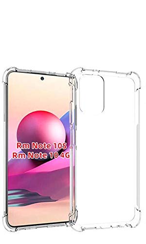 Lustree Silicone Protective Bumper Back Cover for Redmi Note 10 / Redmi Note 10s (Transparent) (B091CG8VLT) Amazon Price History, Amazon Price Tracker