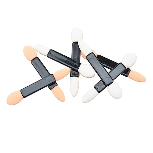 Gogogmee Portable Eye Shadow Brush Set 50pcs Makeup Brush Kit Dual Sided Sponge Tips Perfect for Beginners Professionals