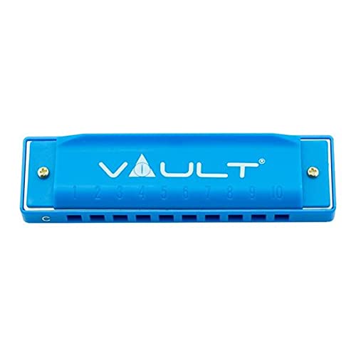 Vault HA1000 Key C 10Hole Diatonic Mouth Organ Harmonica for