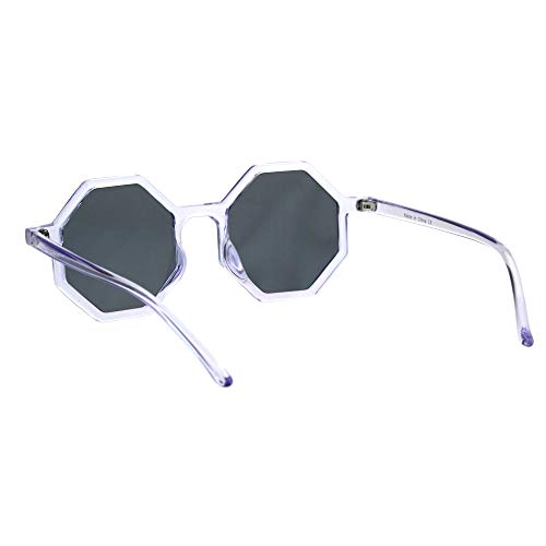 Image of SA106 Pimp Octagon Squared Hippie Plastic Sunglasses