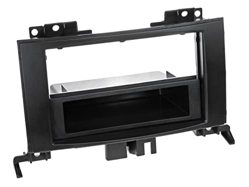 Cadre de rechange 2-DIN avec compartiment de rangement Mercedes Sprinter noir