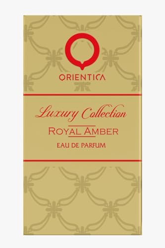 Image of Orientica Luxury Royal Amber Eau De Parfum 0.25oz /7.5ml Mini Splash - Notes of Vanilla, Bergamot, Pineapple - Amber Oud, Gourmand Arabic Perfumes for Women & Men - Perfumes Arabes de Mujer y Hombres