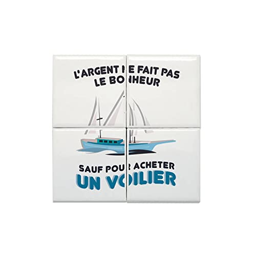Bateau Mer Carreaux Céramique - Déco Murale Cuisine et Salon