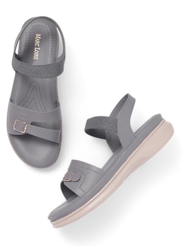 Image of Marc Loire Women's Comfortable Slip on Casual Open Toe Flats Sandals