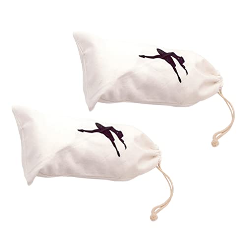 Alipis Bolsa de Zapatos para Mujer Pointe 2Pcs Bags Bags Poil Zapatos con Cordón Mochila Mochila Lona Ballet Zapatos de Almacenamiento Bolsa de Almacenamiento Bolsa de Zapatos thumbnail