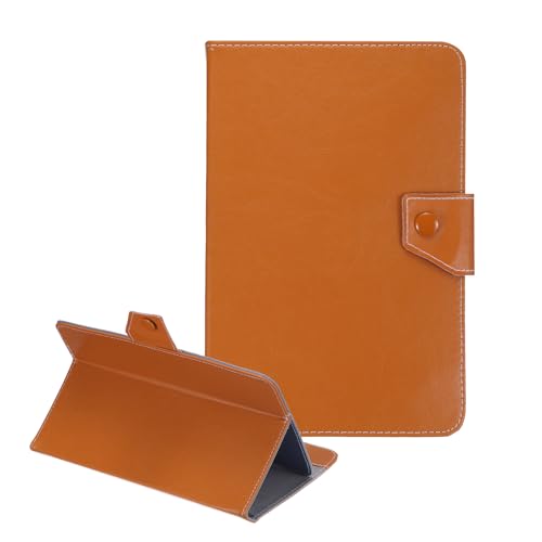 sourcing map - sourcing map Universal 9 Inch Tablet Case, Protective Folio PU Leather Shell Case for 9.0-9.7 Inch Touchscreen Tablet, Brown - -16%