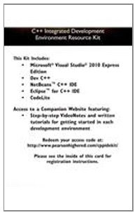 Audio CD C++ Integrated Development Environment Resource Kit Book
