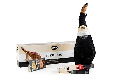 LOTE Especial para Navidad/Regalo - - JAMÓN DE CEBO IBÉRICO 50% RAZA IBÉRICA