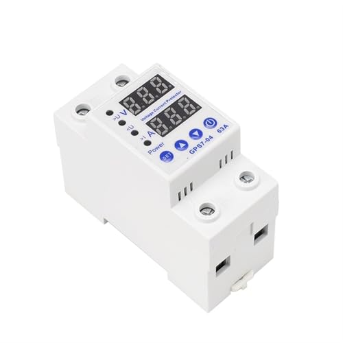 Protector de corriente GPS7-04 para proteger electrodomésticos en riel DIN 2