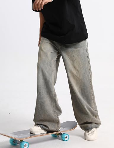 Baggy Jeans Men Y2K Harajuku Loose Fit Pants Skater Jeans Streetwear Pants Vintage Jeans3