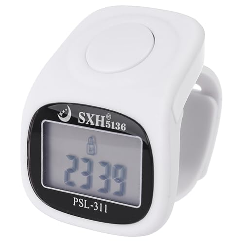 6 Digital Finger Tally Counter 8 Channels With LED Backlight For Time Chanting Prayer Silicone Electronic Hand Coun Digital Tasbeeh