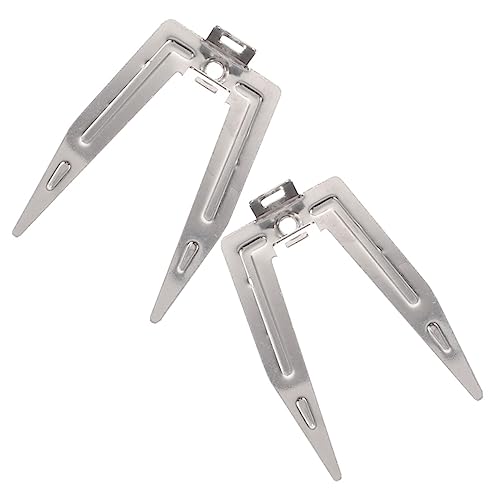 STOBAZA 2Pcs Bbq Kitchen Grill Forks Air Fryer Oven Accessory for Roasting Chicken Meat and Turkey for Grilling Enthusiasts