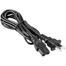 6ft AC Power Cord Cable for Panasonic PV-D4735S DVD VCR VHS Player 2-Prong Wire