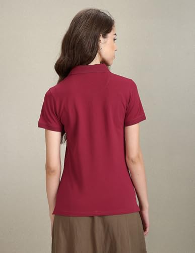 Image of U.S. Polo ASSN. Women's Cotton Slim Fit T-Shirt
