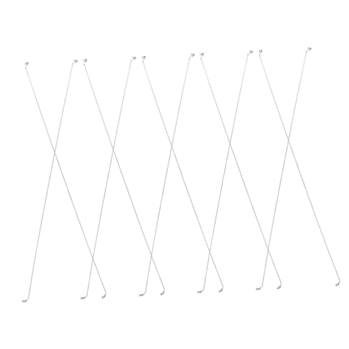 ZUNOXAZ 10 Pezzi Taglierina Formaggio Filo Sostitutivo Acciaio Inossidabile Affetta Formaggio Maneggevole per Prosciutto e Pane Filo Taglio Preciso e Durevole per Uso